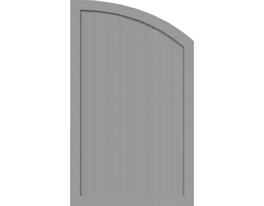 Kst Sichtschutz Typ Q Silberg 90x150/120cm BasicLine, rechts