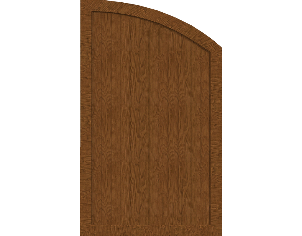 Kst Sichtschutz Typ Q Golden Oak 90x150/120cm BasicLine, rechts