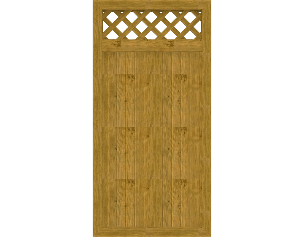 Kst Sichtschutz Typ C Asteiche 90x180cm BasicLine