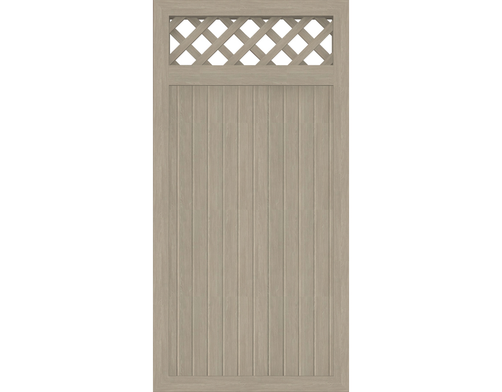 Kst Sichtschutz Typ C Sheffield Oak 90x180cm BasicLine