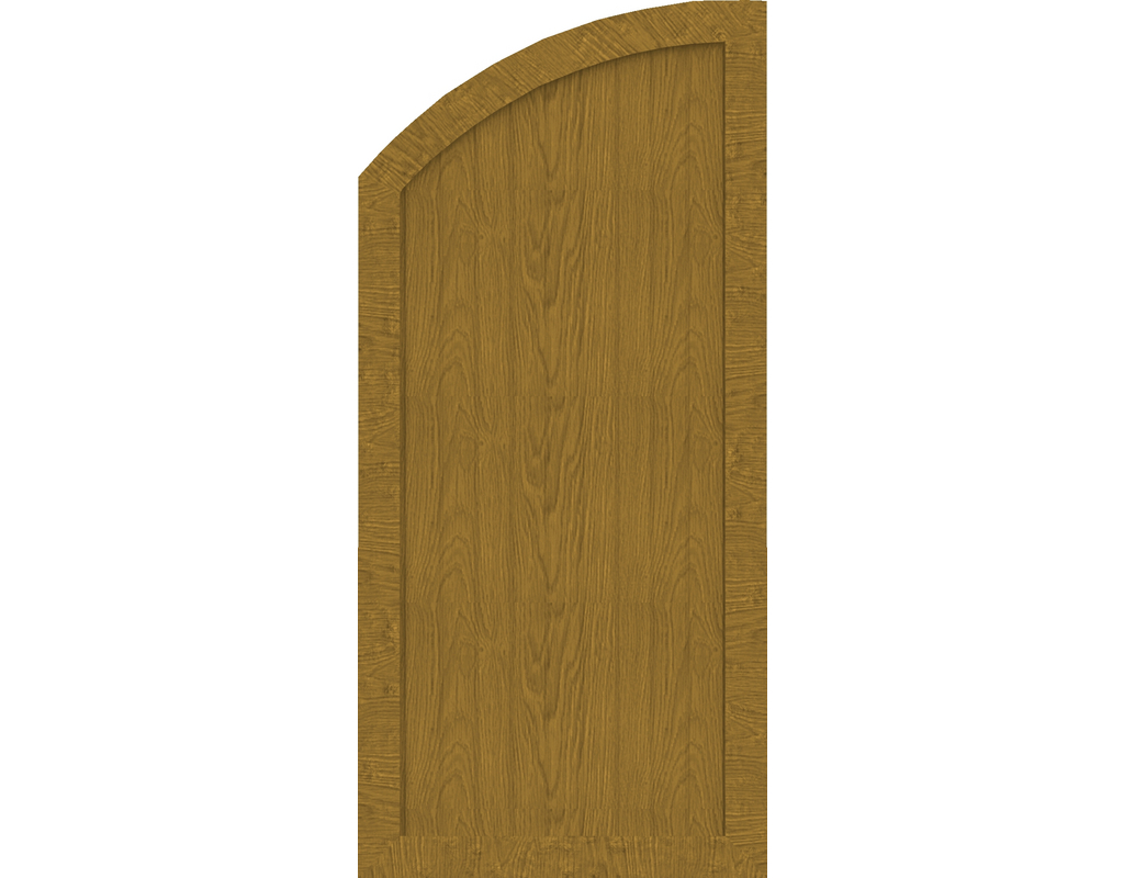 Kst Sichtschutz Typ Q Asteiche Natur 70x150/120cm BasicLine, links