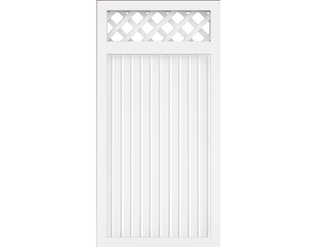 Kst Sichtschutz Typ C Weiß 90x180cm BasicLine