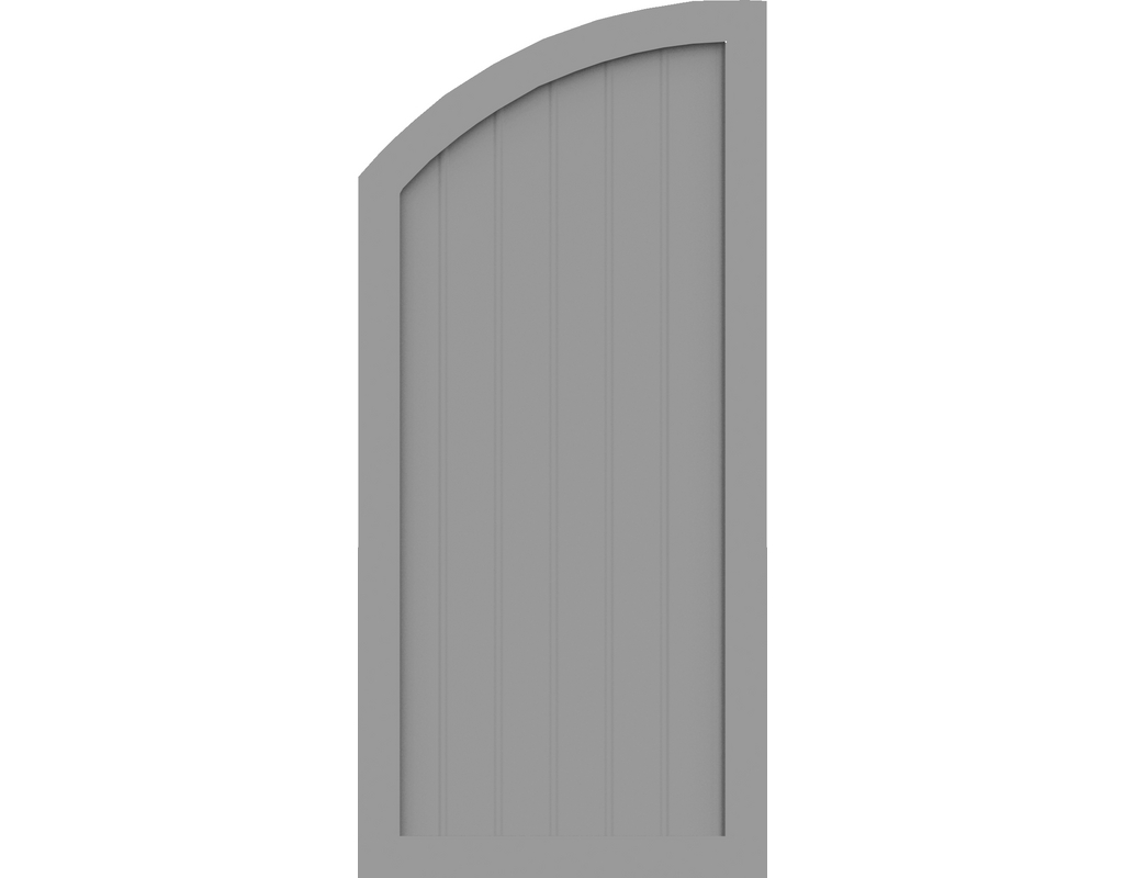 Kst Sichtschutz Typ Q Silberg 70x150/120 BasicLine, links