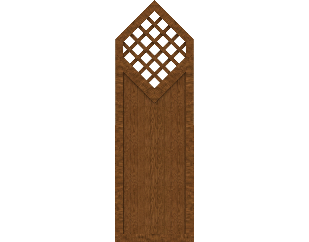 Kst Sichtschutz Typ D Golden Oak 70x215/180cm BasicLine