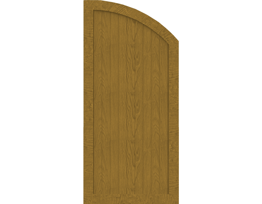 Kst Sichtschutz Typ Q Asteiche Natur 70x150/120cm BasicLine, rechts