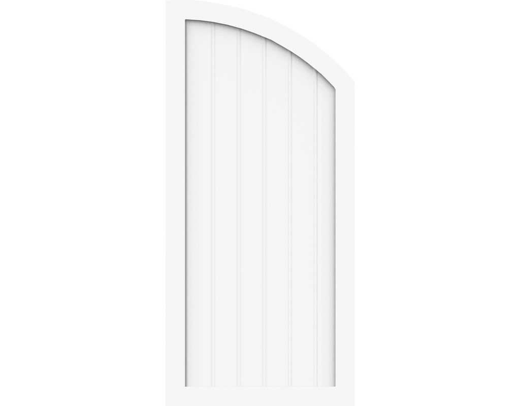 Kst Sichtschutz Typ Q Weiß 70x150/120cm BasicLine, rechts