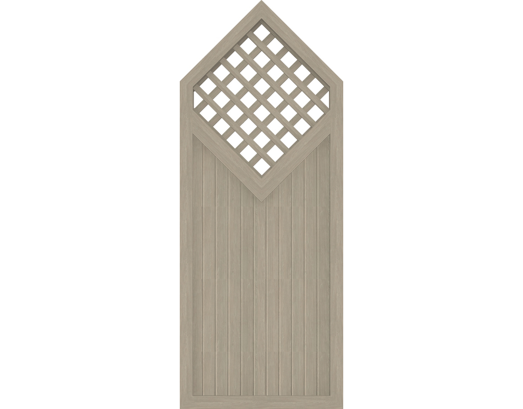 Kst Sichtschutz Typ D Sheffield Oak 90x225/180cm BasicLine