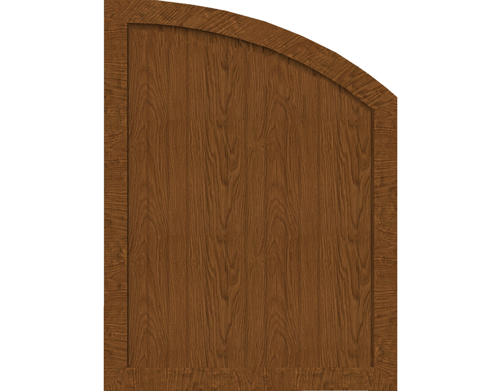 Kst Sichtschutz Typ R Golden Oak 90x120/90cm BasicLine, rechts