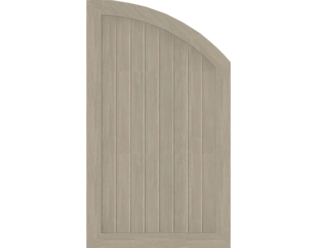 Kst Sichtschutz Typ R Sheffield Oak 70x120/90cm BasicLine, rechts