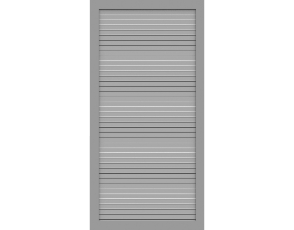 Kst Sichtschutz Typ T Silbergrau 90x180cm BasicLine