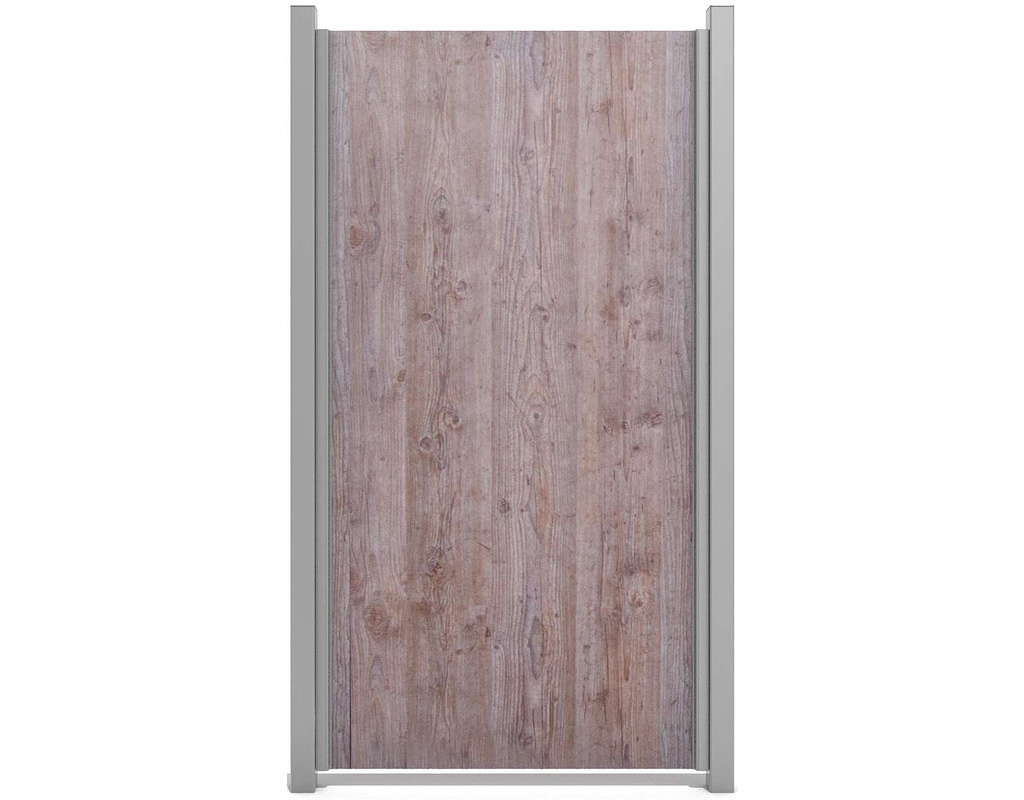 Premo HPL-Zaun Holzoptik 90x180cm hochkant