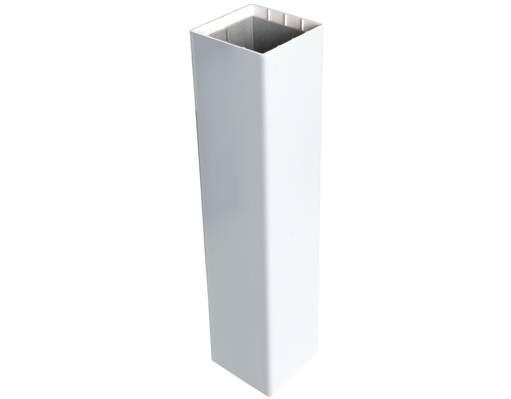 BasicLine Pfosten Weiß 87x87 lfm.