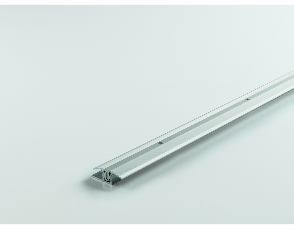 Übergangsprofil Aluminium für Parkett Silber 1000mm