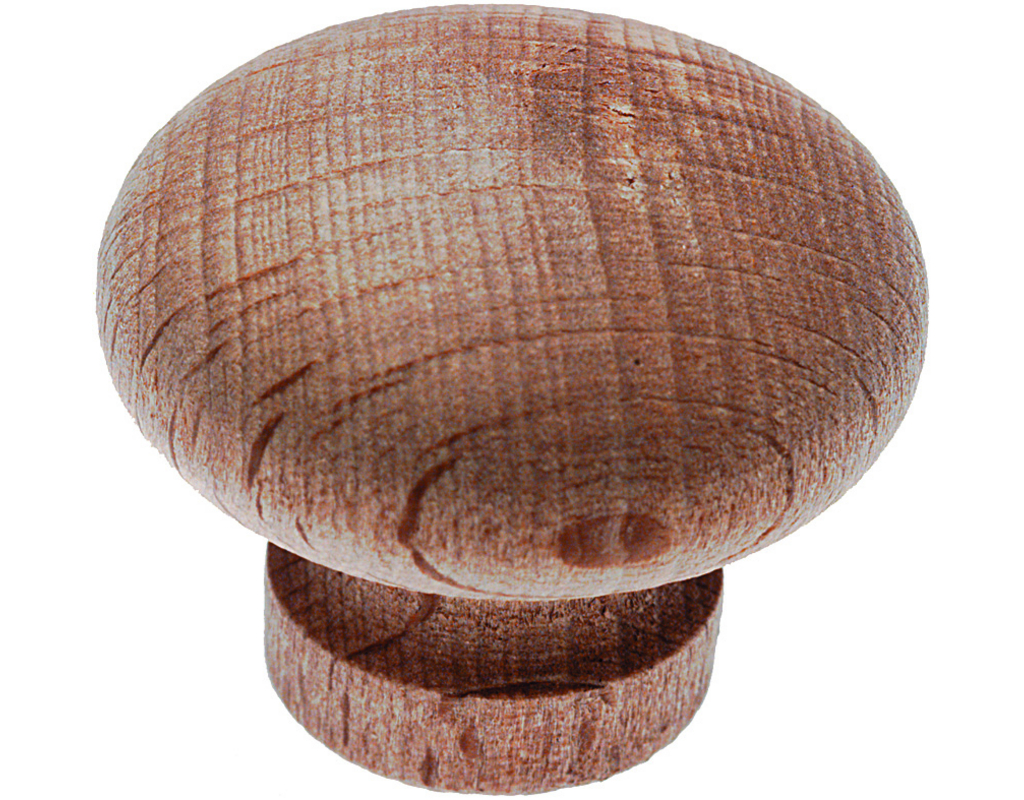 Möbelknöpfe Holz Buche 40mm (1 Stück)
