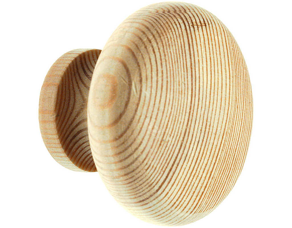 Möbelknöpfe Holz Kiefer 45mm (1 Stück)