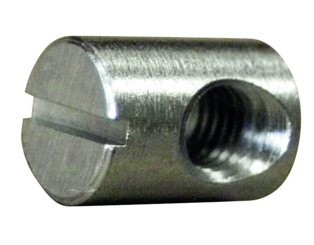 Möbelverbinder - Kloben M 6 / 10x 14 mm verzinkt (8 Stück)