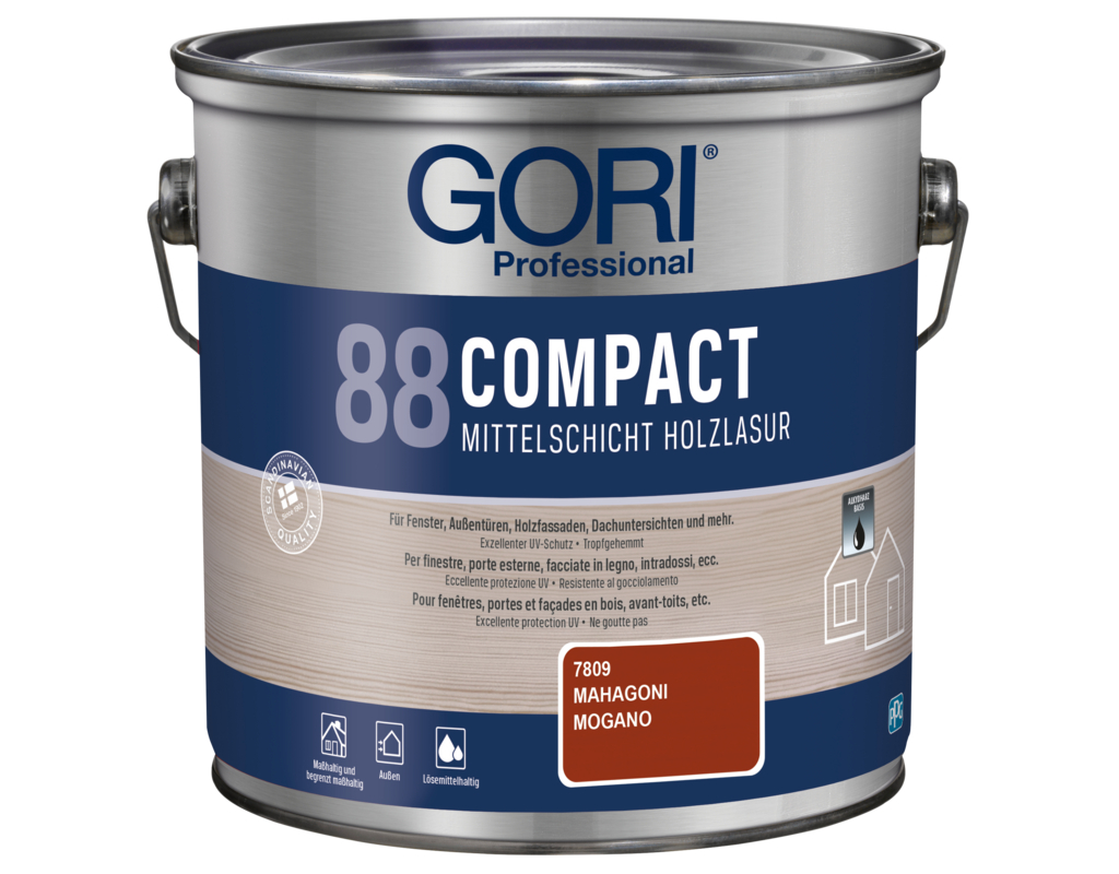 88 COMPACT-LASUR MAHAGONI (2,5 LITER)