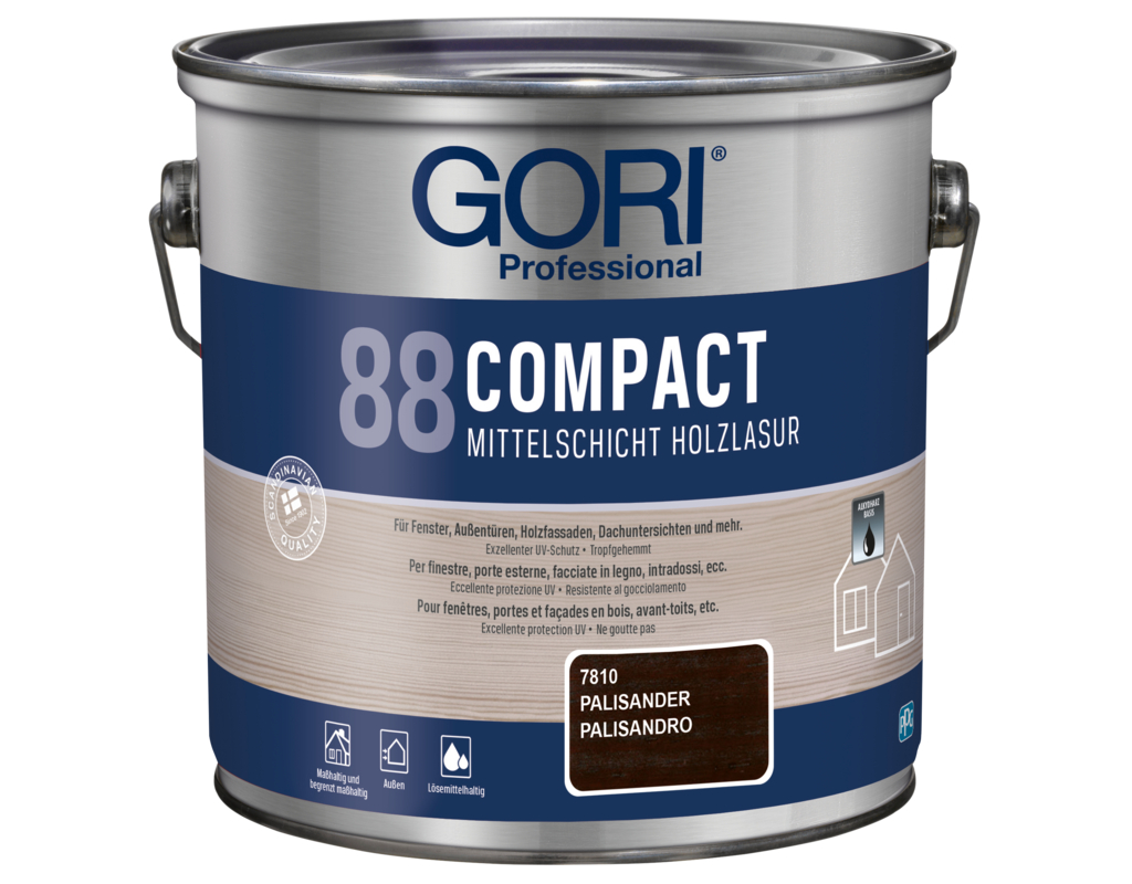 88 COMPACT-LASUR PALISANDER (2,5 LITER)