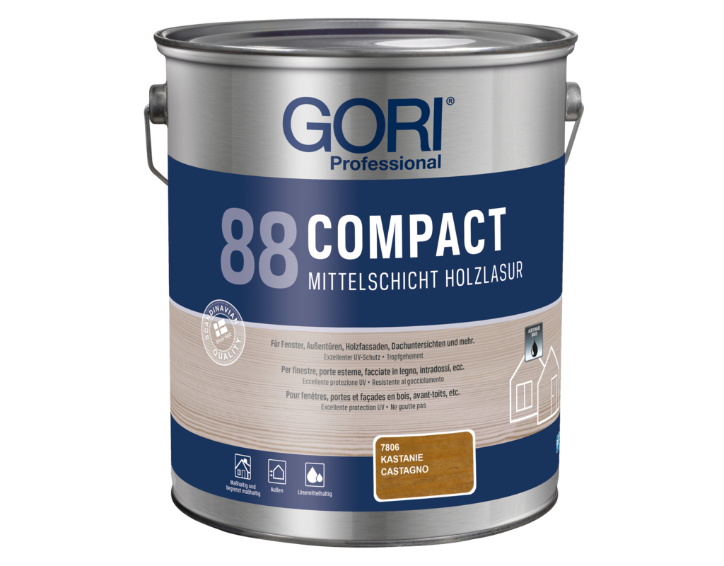 88 COMPACT-LASUR KASTANIE (5 LITER)