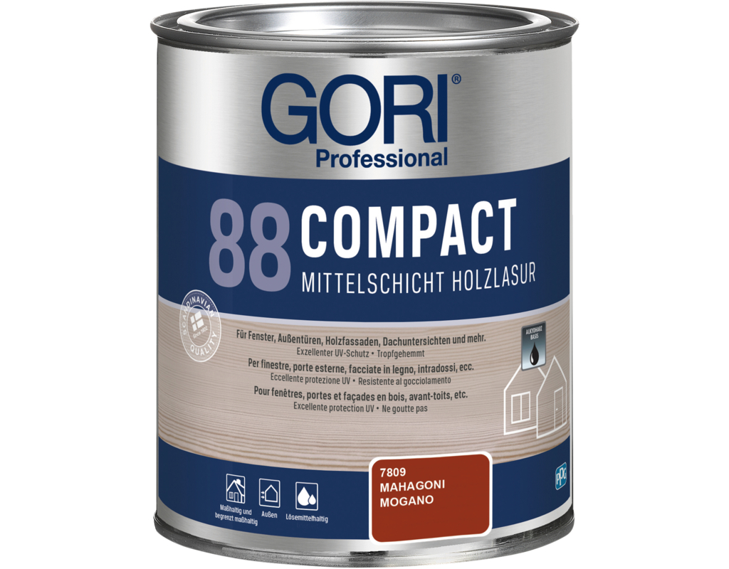88 COMPACT-LASUR MAHAGONI (0,75 LITER)