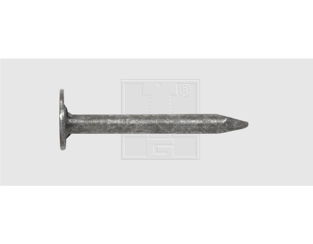 Dachpappstifte 2,5x25 Stahl (feuerverzinkt (1,0 kg) - 978 525 25 75)