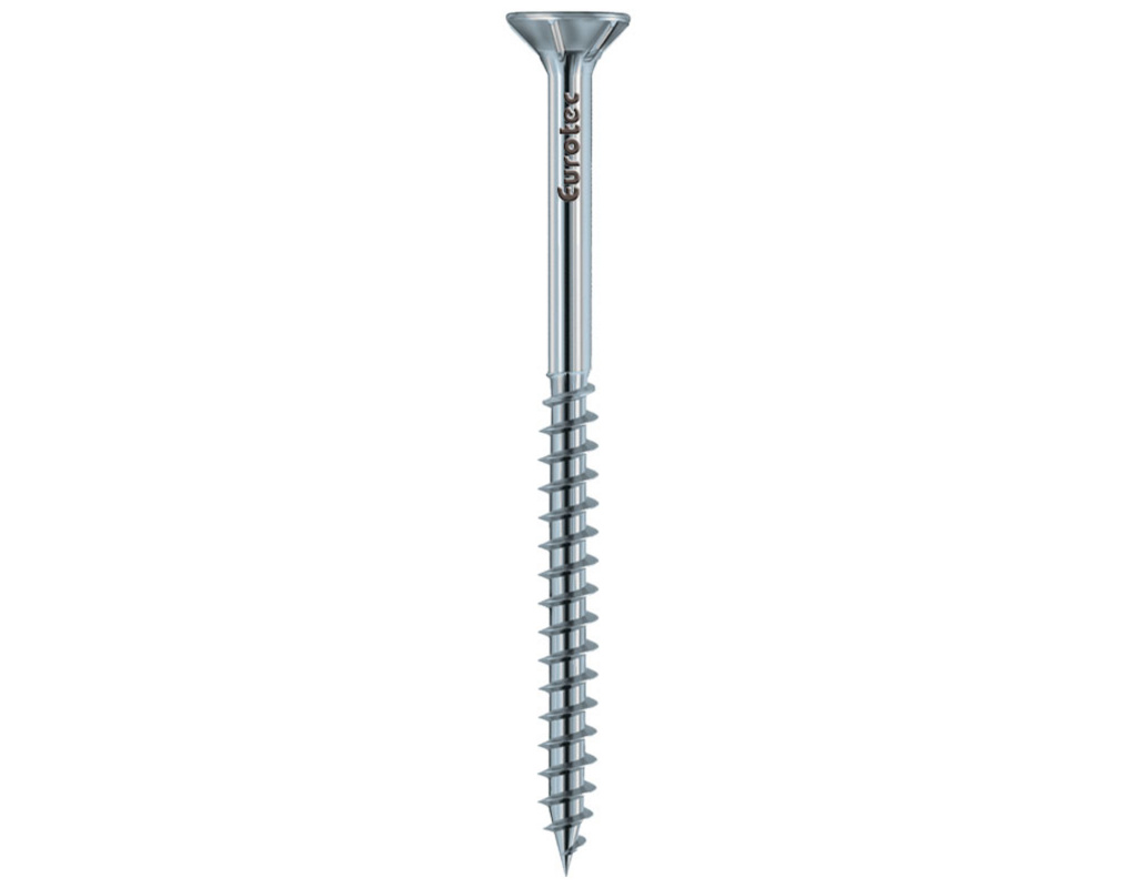EcoTec Spanplattenschraube Edelstahl A2 TX25 6,0x200/70mm (100 Stück/Karton)
