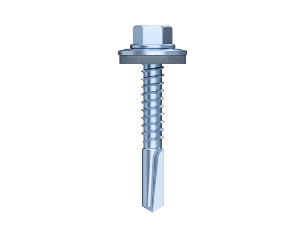 BiGHTY-Bohrschraube, Edelstahl gehärtet SW 8 5,5x38mm S Bohrleistung 12,0mm (500 St.)