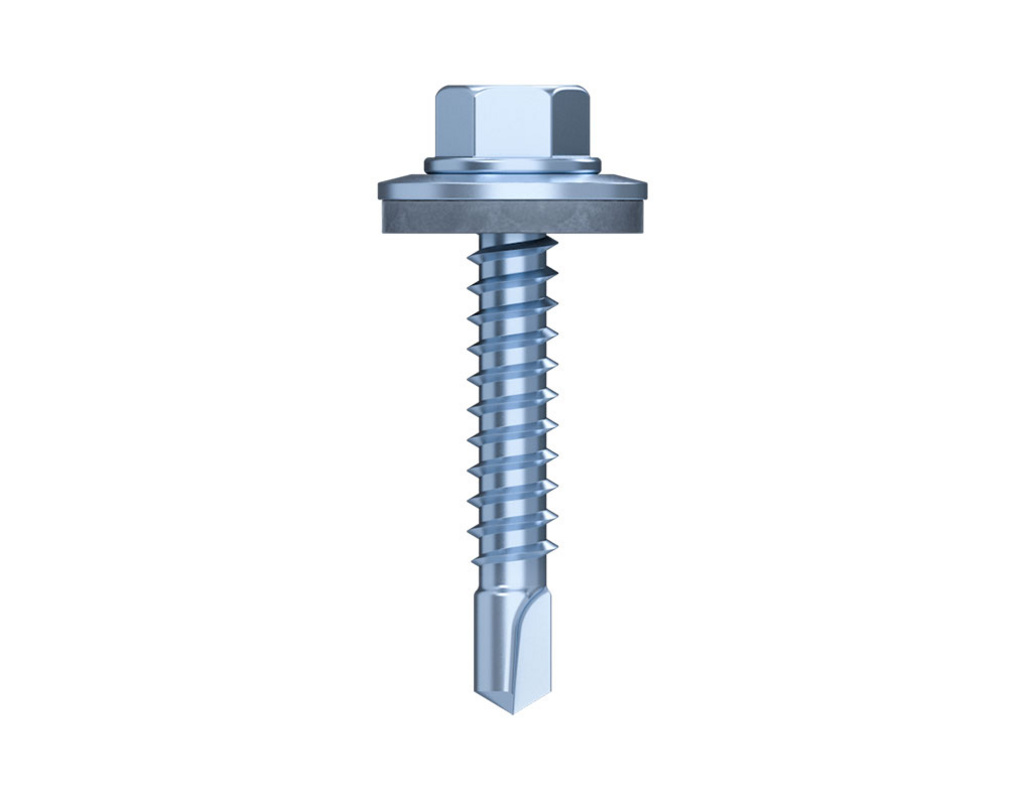 BiGHTY-Bohrschraube, Edelstahl gehärtet SW 10 6,3x60mm S Bohrleistung 5,0mm (200 St.)