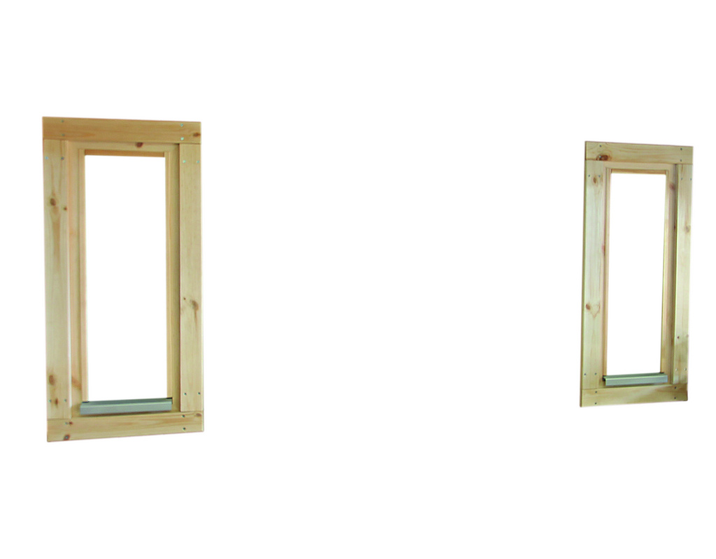 Einzelfenster ISO für Saunafass-Vorderwand Finja 1 / Finja 2 / (nur in Verbindung mit Haus)
