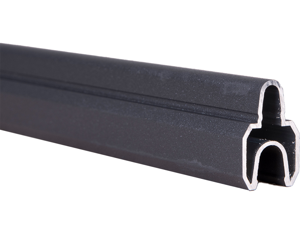 Solid Stecksystem Lisenenprofil Farbe: Anthrazit