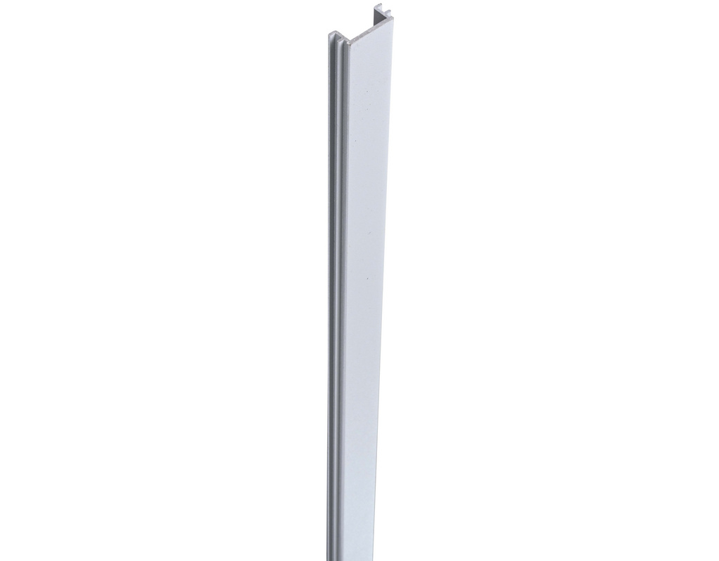 Alu-Stecksystem, Abdeckleiste Farbe: Silbergrau, DB 701, 100cm