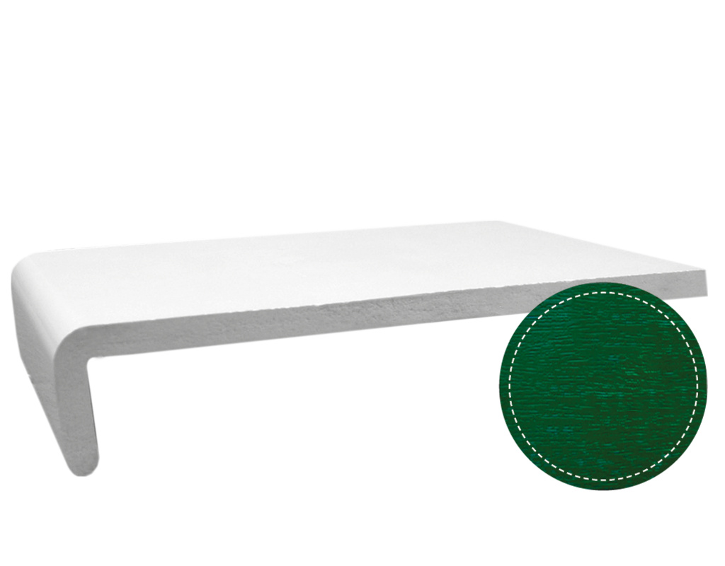 Bauprofilsystem HW 175 Hartschaumwinkel Tannengrün Nr. 612505 foliert 6000x175x9mm