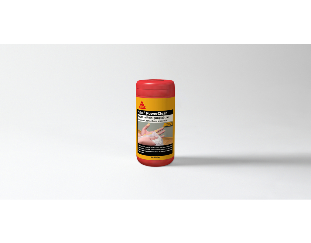 PowerClean Feuchte Reinigungstücher, 100 Stück / Box