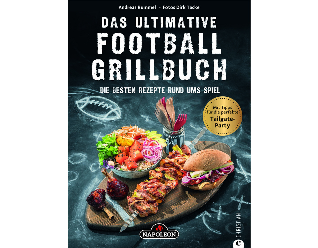 Grillbuch "Das ultimative Football-Grillbuch"