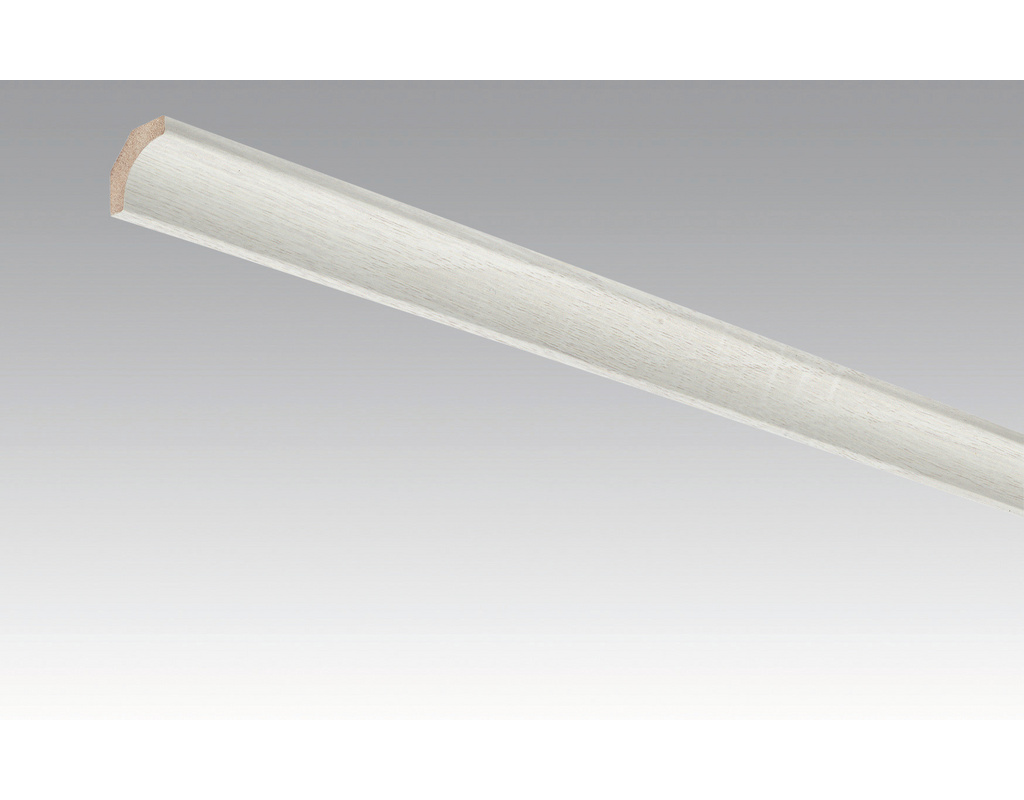 Hohlkehlleiste 4069 Eiche weiß deckend