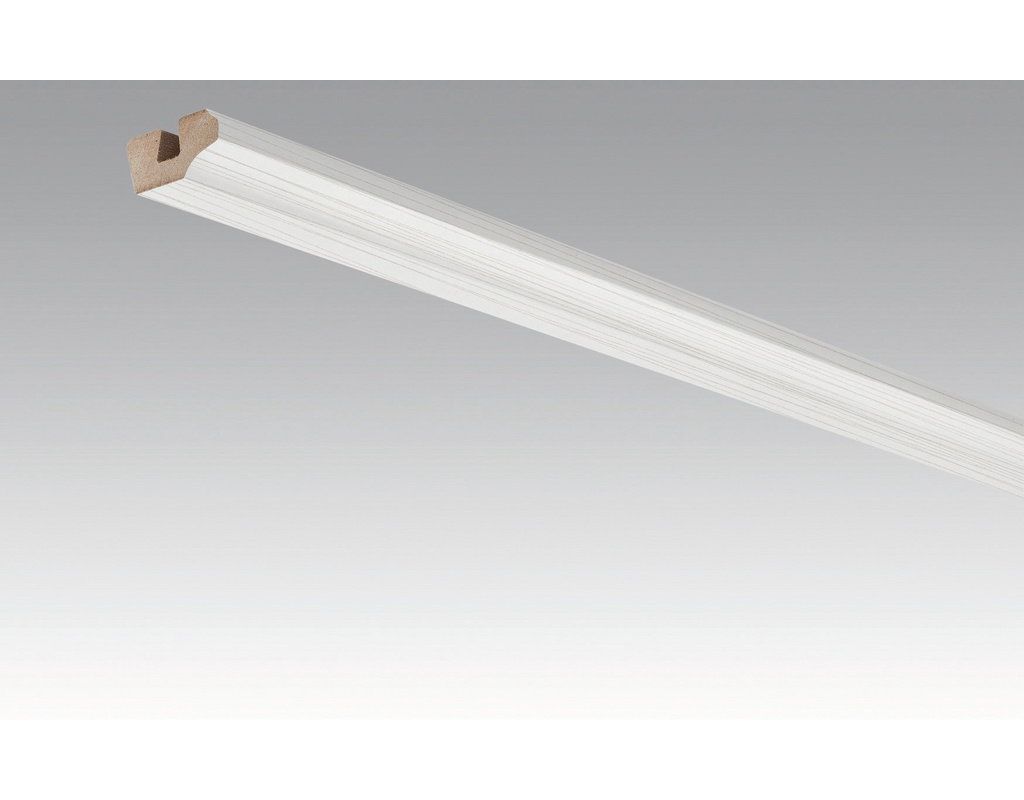 Deckenabschlussleiste Streifer silber