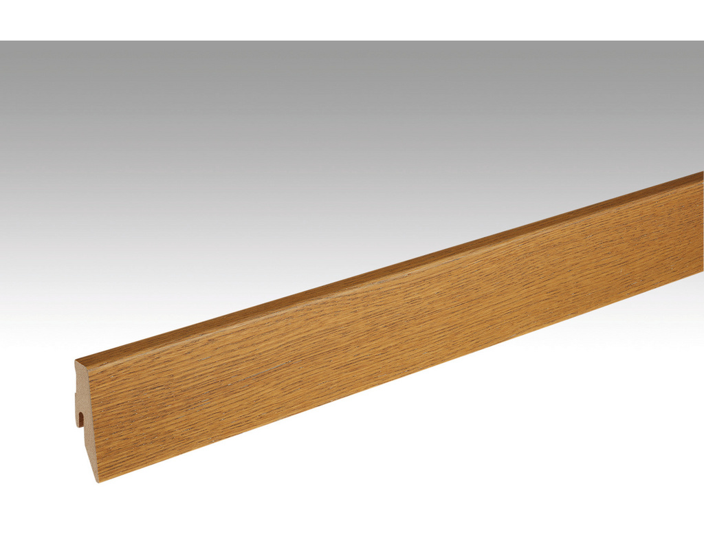 Lindura-Fußleiste Profil 3 PK Eiche kupferbraun