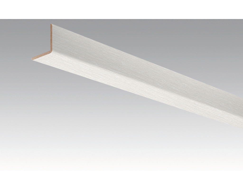 Winkelleiste groß Fineline weiß