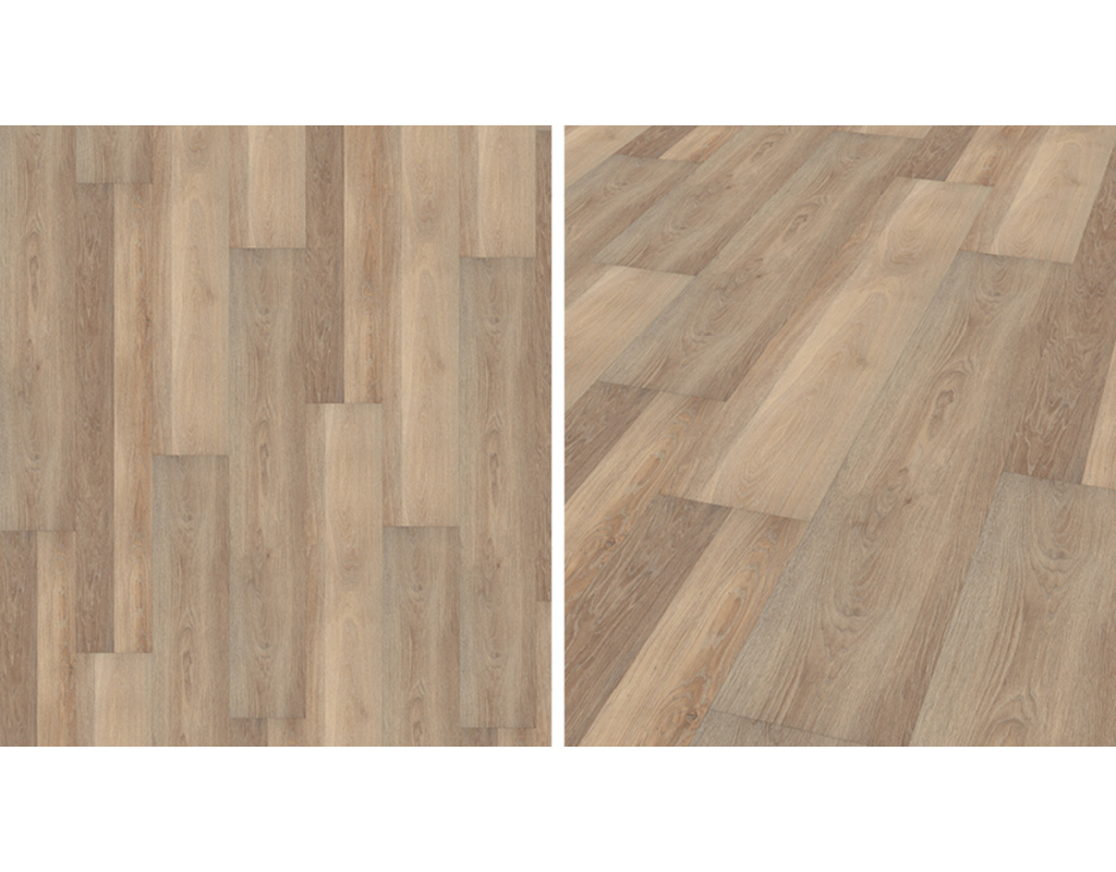 L-2219 Silbereiche gekalkt Designervinyl-Steckfußleiste 2400x15x58mm