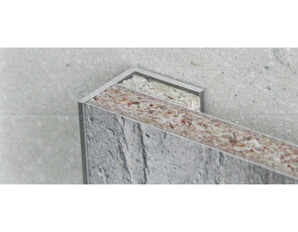 PINTA Abschlussprofil Aluminium eloxiert für Alu Cover Board 3000x60x3mm