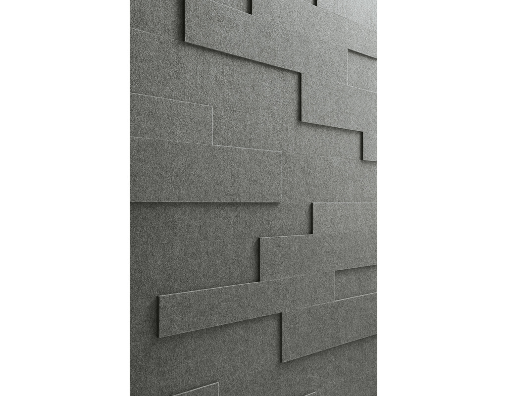 Wand & Decke|Systempaneele MeisterPaneele. style SP 800 840x300x14mm 4502 Filz basaltgrau