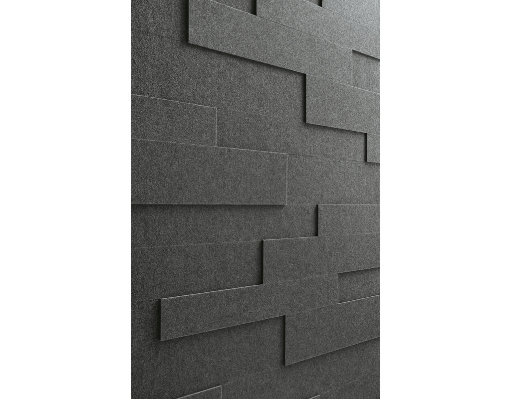 Wand & Decke|Systempaneele MeisterPaneele. style SP 800 840x300x14mm 4503 Filz quarzgrau