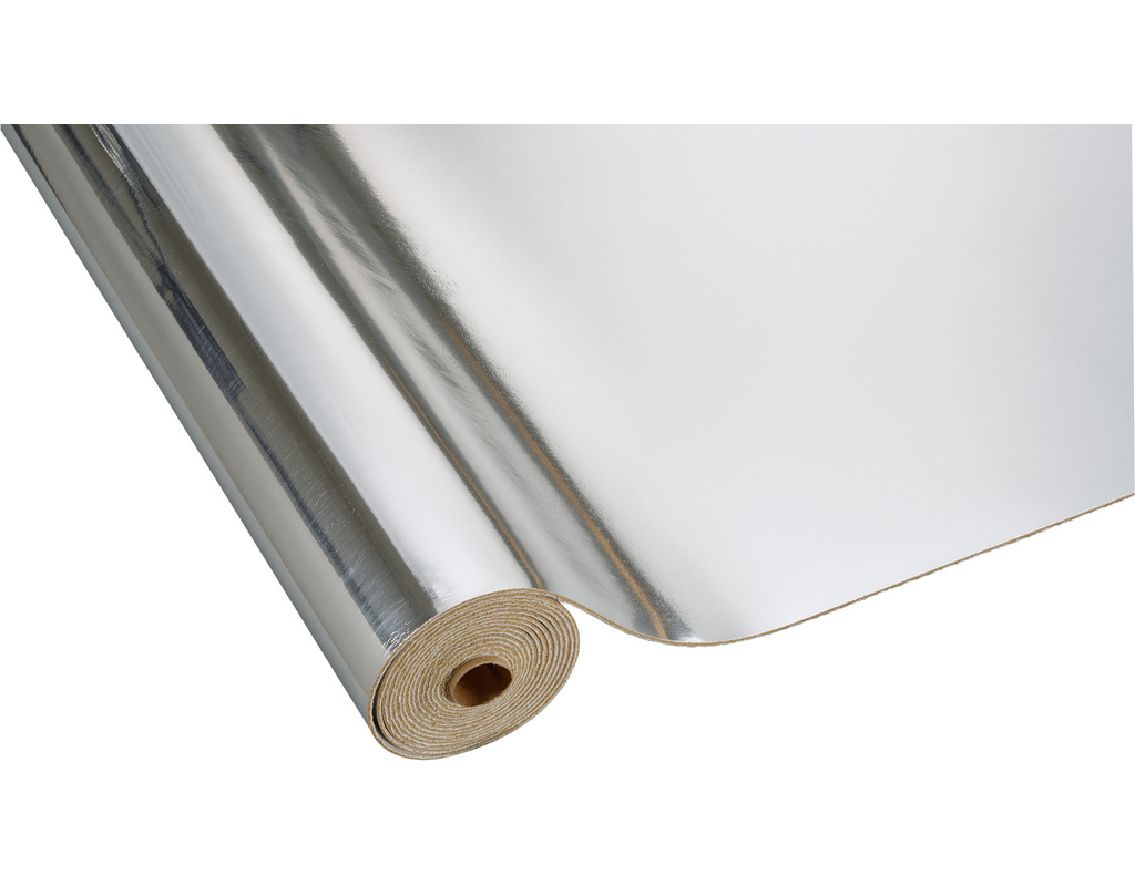 Unterlagsmaterial AkusTec-Matte Alukaschierung 3mm 5500x1000x3mm 5,5qm/Rolle