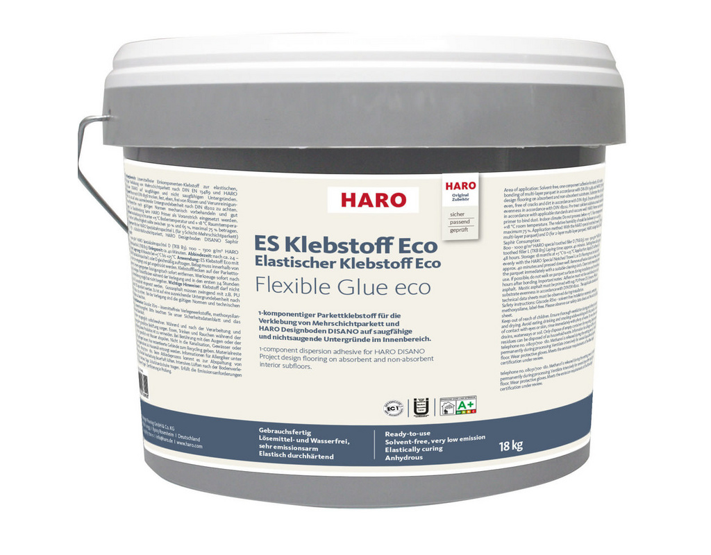ES Klebstoff Eco 18kg Elastischer MS Klebstoff Blauer Engel zertifiziert
