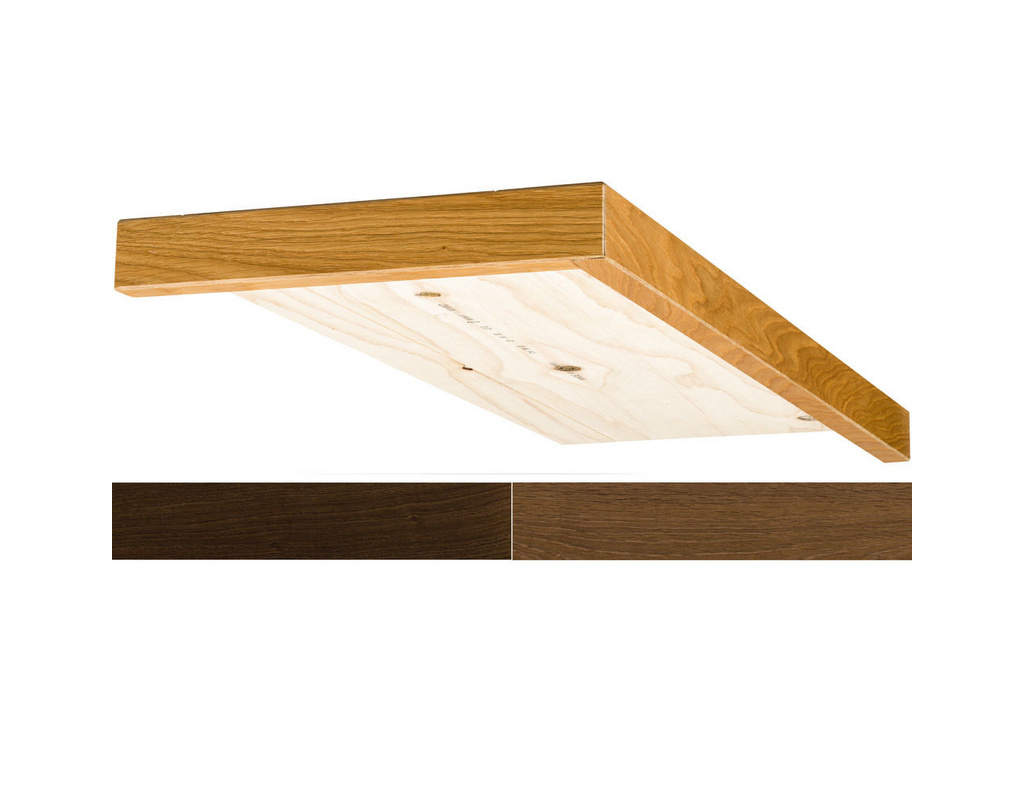 Seitliche Winkelkante SB einseitig für Formatplatte Klassik PG2 Bernsteineiche, Achateiche