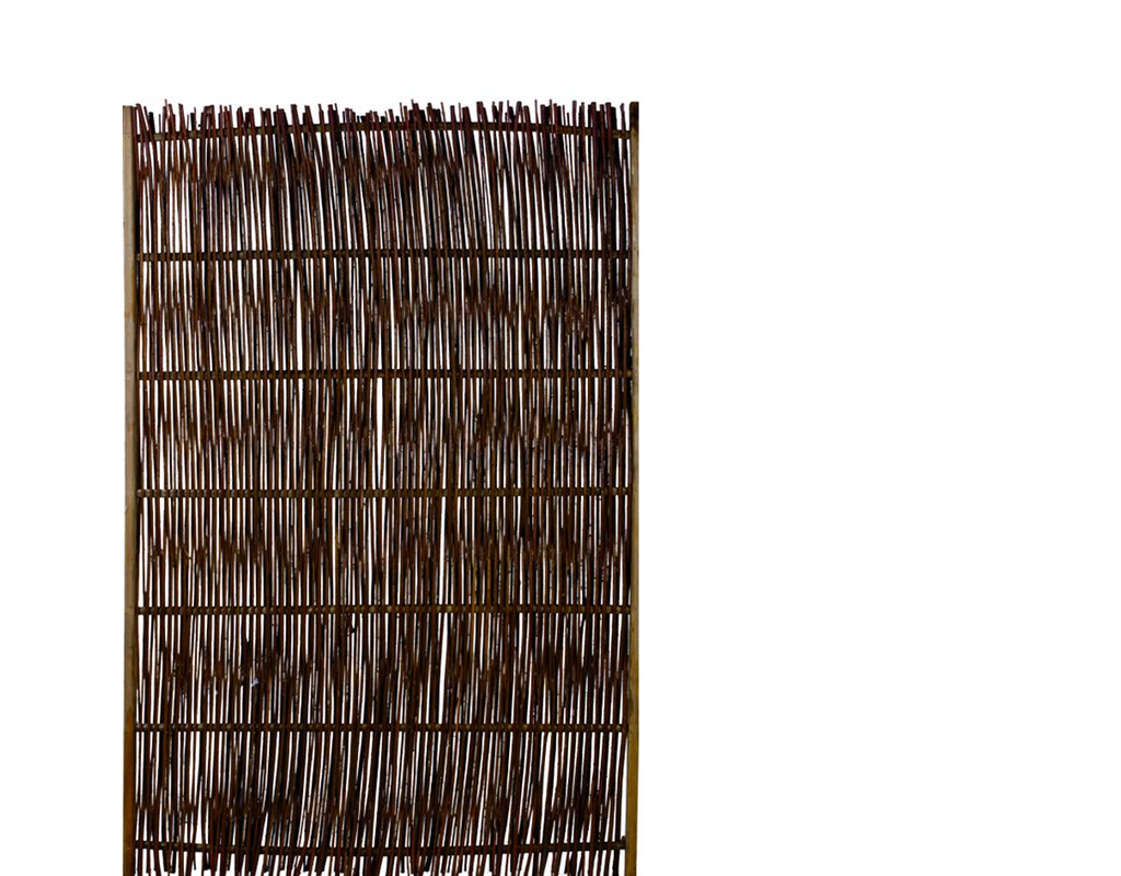 Weidenwand Sylt gerade 119x179cm S10