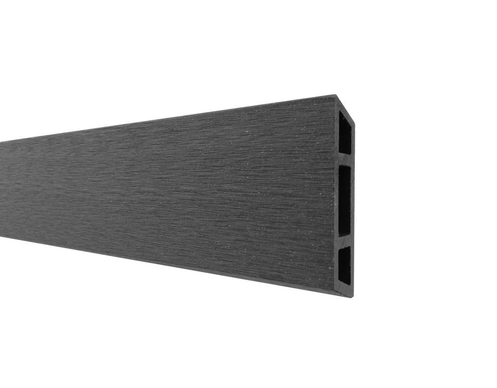Zaunlamelle Stockholm Rhombus BPC Anthrazit 20x75(68)x1793mm Set à 7 Stück