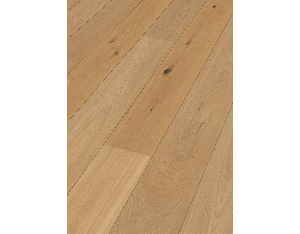 Lindura-Holzboden HD 400 2200x270x11mm 8948 Eiche authentic light gebürstet ultramattlackiert