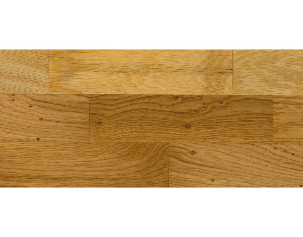 HOLZLOC Holz-Fertigparkett, 3-Stab Eiche rustikal plus, lackiert 2200x192x14mm