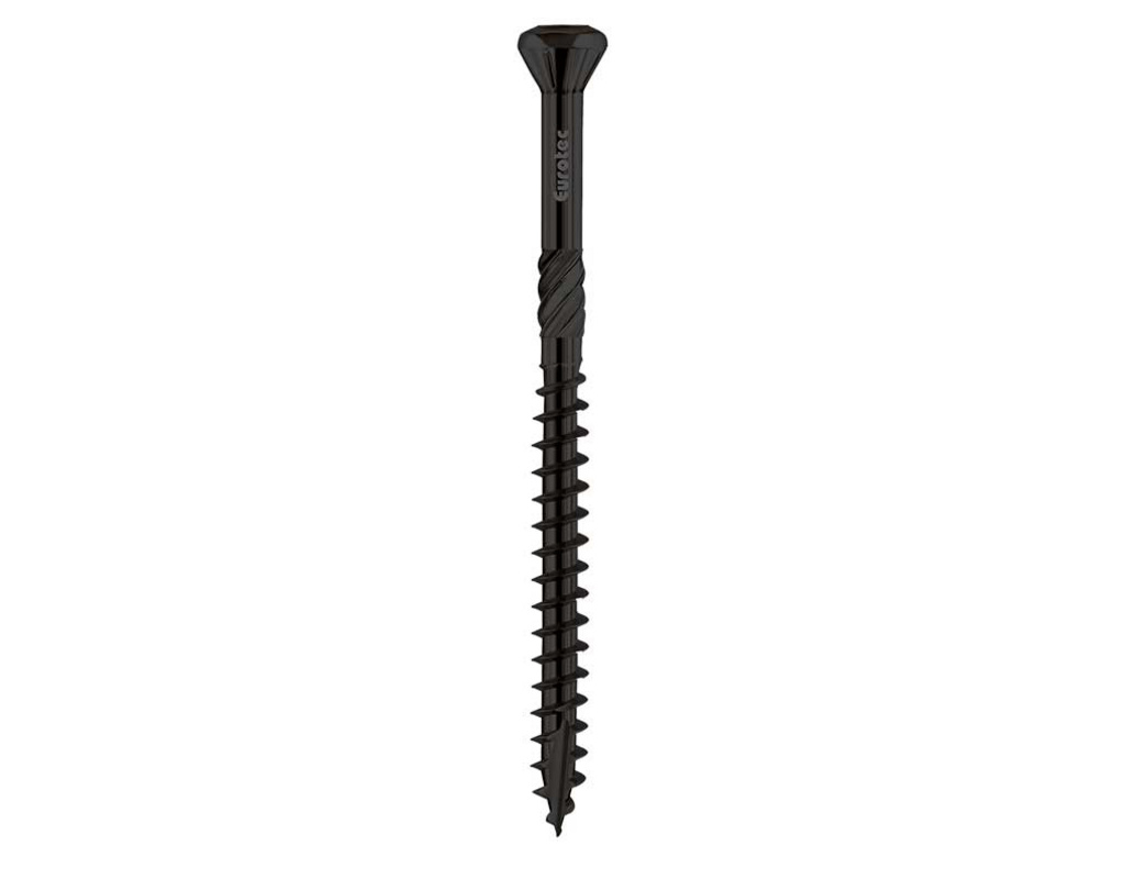 Hapatec Zierkopf TX25 5,0x100mm Edelstahl gehärtet schwarz , 200 St. Karton